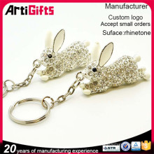 New fashion hot sale noveltyl rabbit keychain